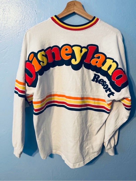 Disney Tops - Vintage 1955 Disney White Long-Sleeve Sweatshirt Retro